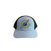 River Riders Hat Heather Gray and Black Tube Logo