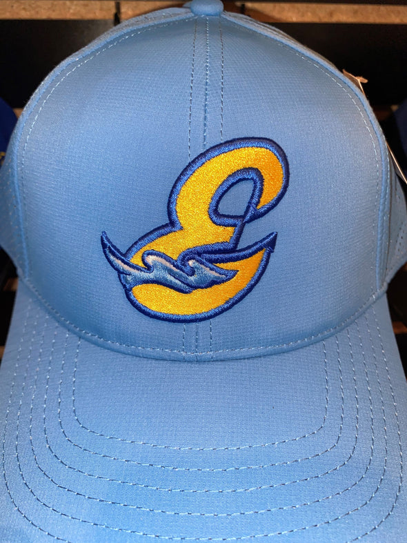 River Riders Hat Light Blue Adjustable E logo