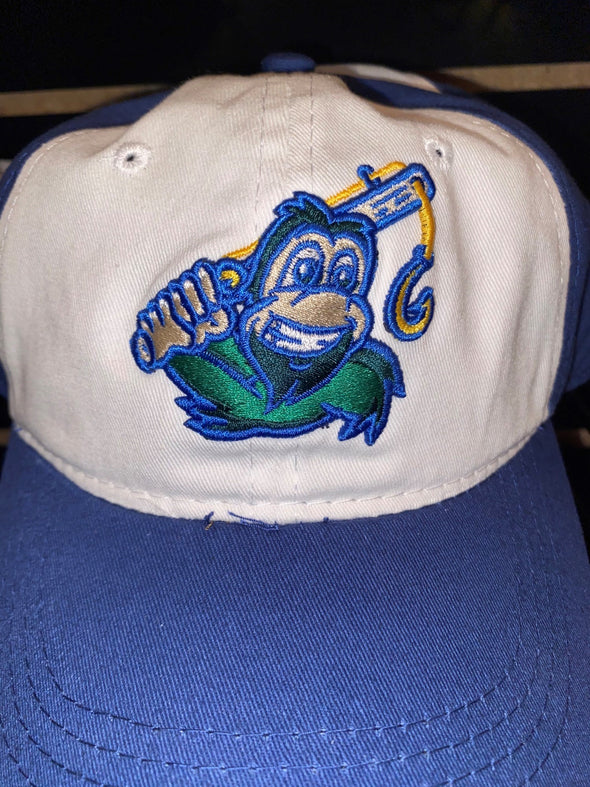 River Riders Hat Navy and White Rookie logo